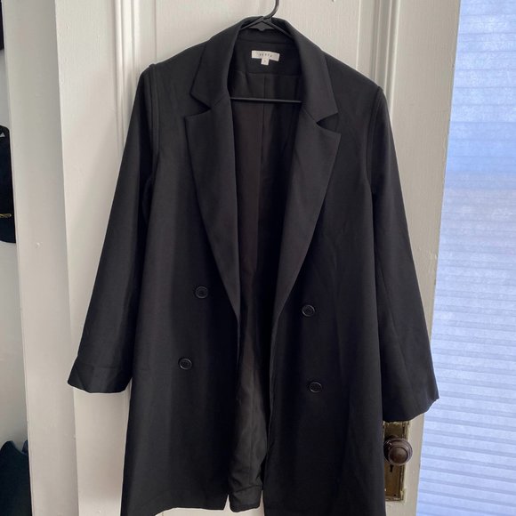 Vetta Convertible Blazer Dress, Black, Large, New - Picture 6 of 8